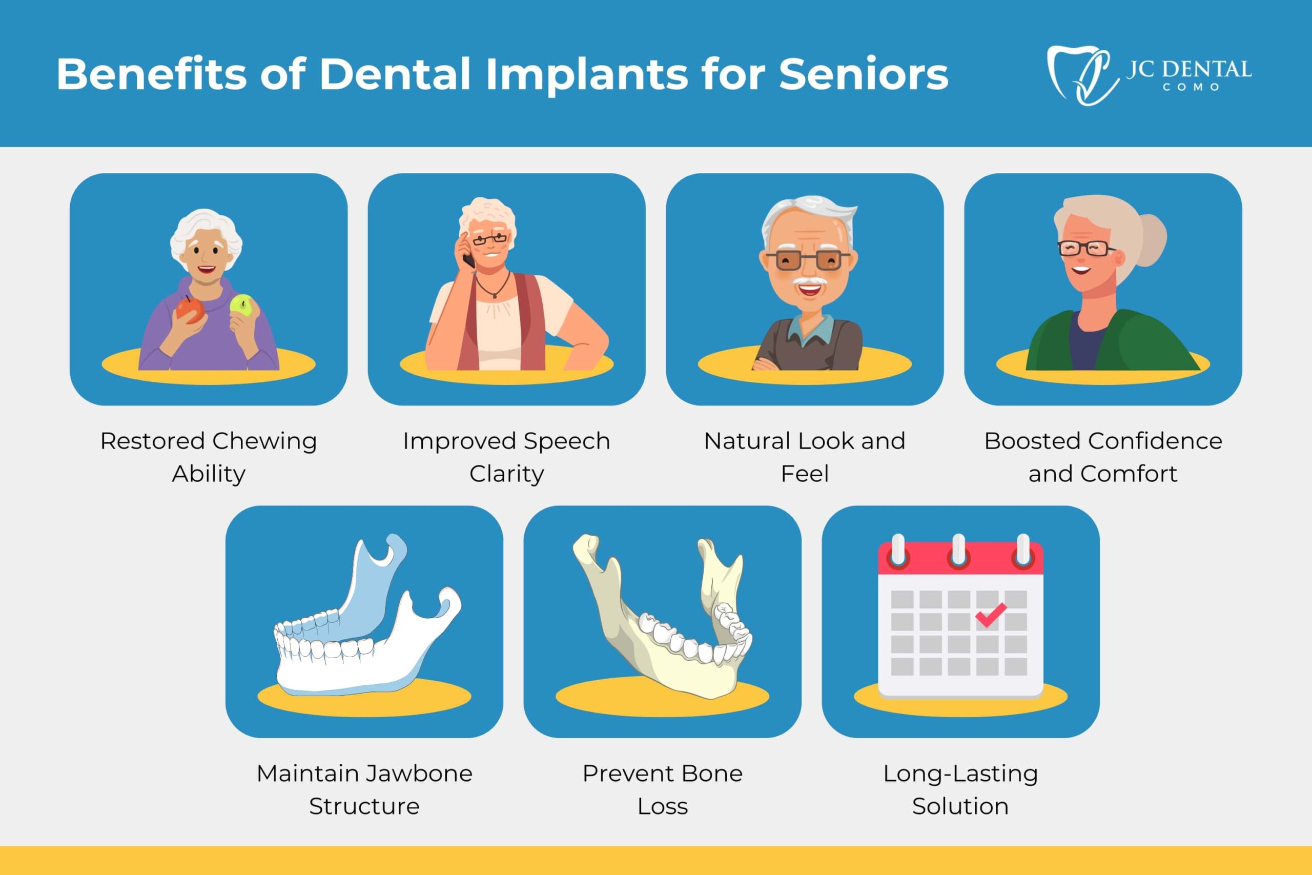 Benefits of Dental Implants for Seniors
